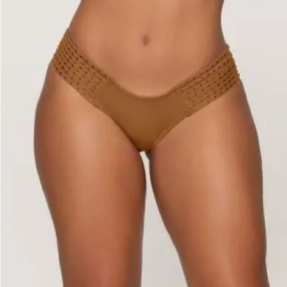 NWT SKIMS rhinestone strappy bikini bottom 2x - Picture 4 of 8